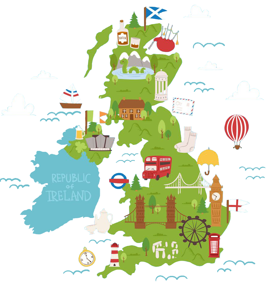 UK map
